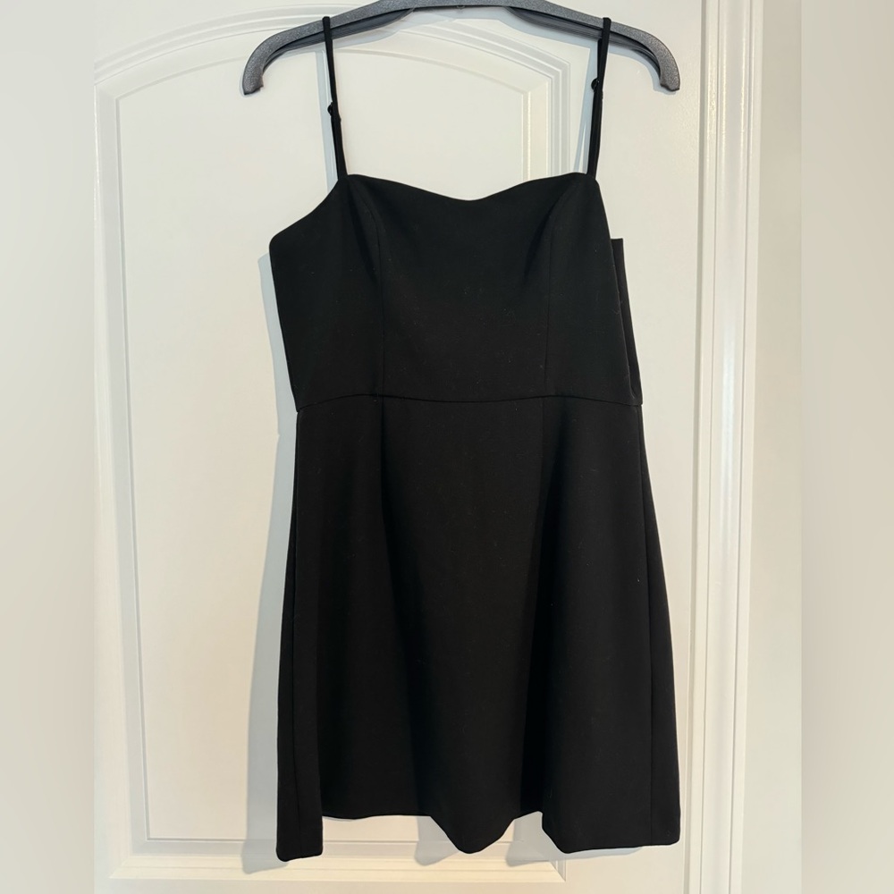 French Connection Black Mini Dress- size 8